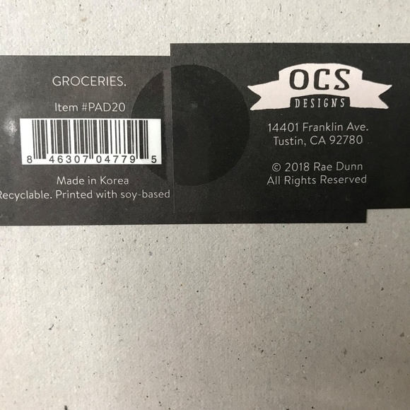 Rae Dunn List Pad Set - Picture 4 of 6